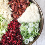brussels s sprouts salad bacon pomegranate