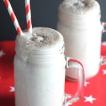 vegan gingerbread smoothie christmas drink