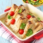 Bring a bit of French flavour to your table with this Croque Monsieur Sandwich Bake. A delicious and comforting meal the whole family will love! | My Fussy Eater blog