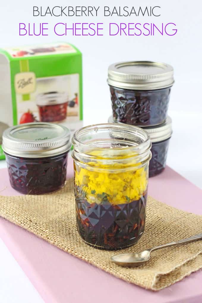 blackberry balsamic blue cheese salad dressing