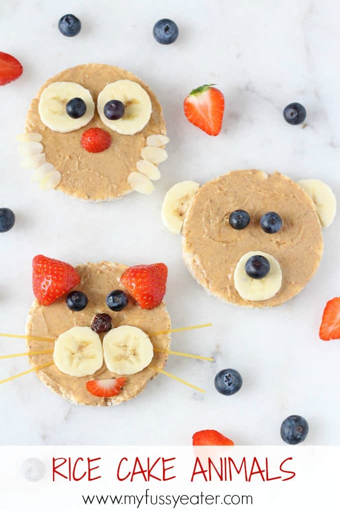 Rice Cake Animal Pinterest Pin