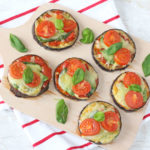 Sneak some extra veggies into your family's diet with these delicious Mini Aubergine or Eggplant Pizzas!