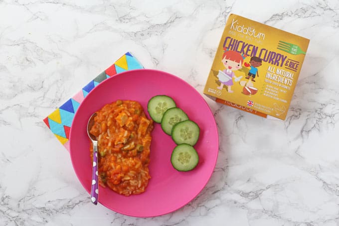 Delicious frozen meals for little people from Kiddyum