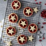 Delicious individual shortcrust pastry pies packed with cranberry, orange and apple. Perfect for Christmas and a great alternative to mince pies!