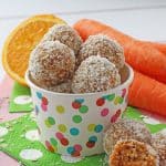 No Bake Carrot Cake Energy Bites