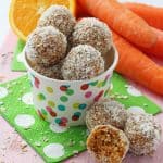 No Bake Carrot Cake Energy Bites