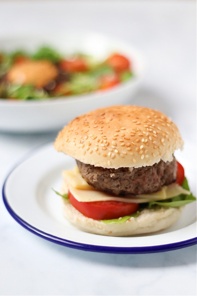 Burger in a bun