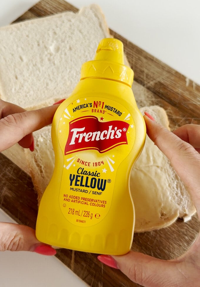 A Bottle of French's Classic Yellow Mustard