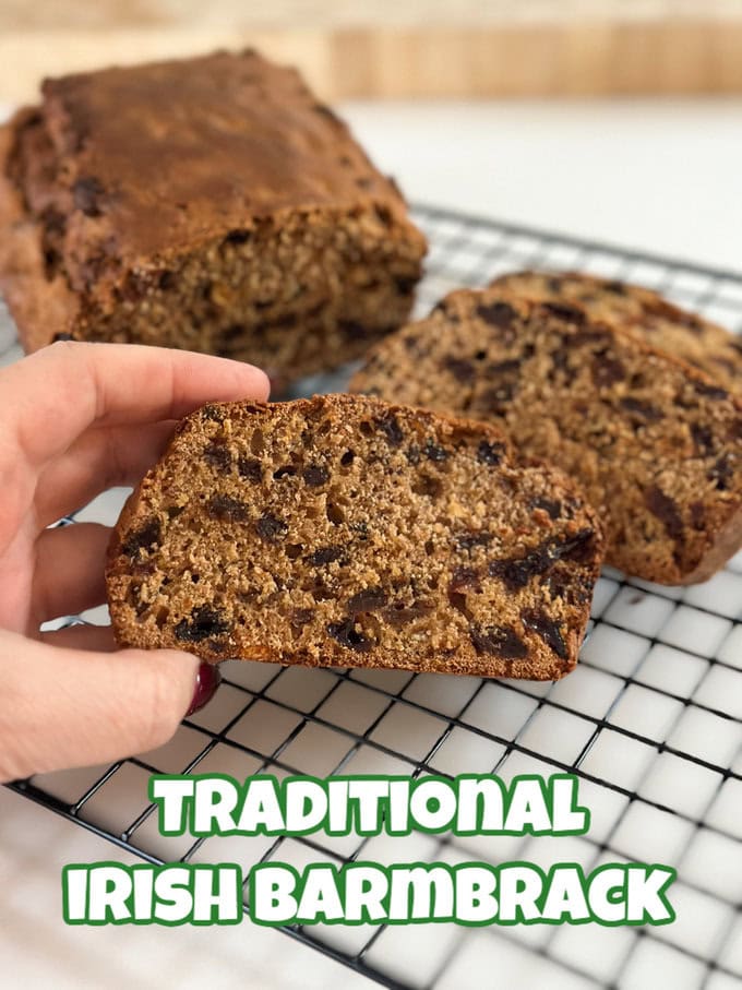 Traditional Irish Barmbrack.
