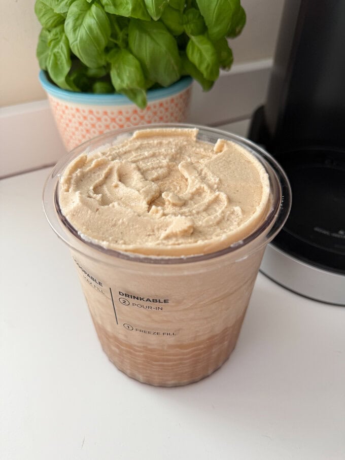 Ninja Creami Coffee Frappe.